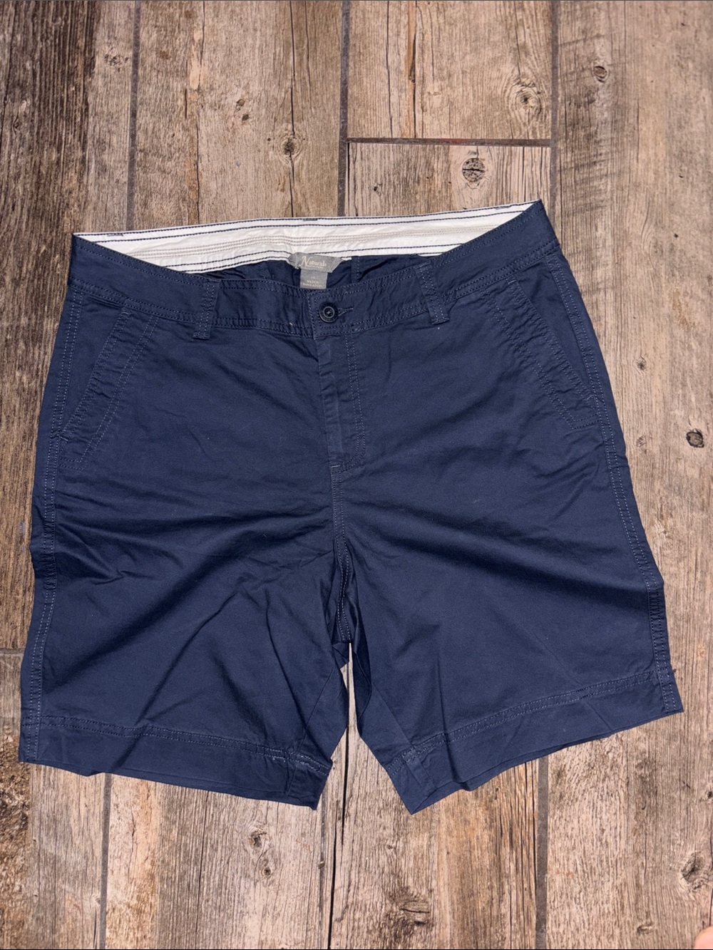 Womens Navy Casual Shorts